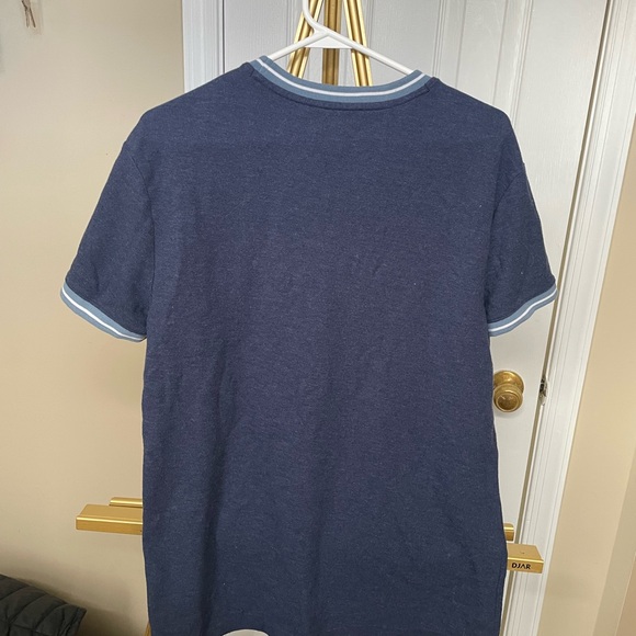 Goodfellow & Co Men’s Navy Ringer T-Shirt Medium Standard Fit - Picture 2 of 4